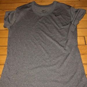 Light grey Nike athletic shirt